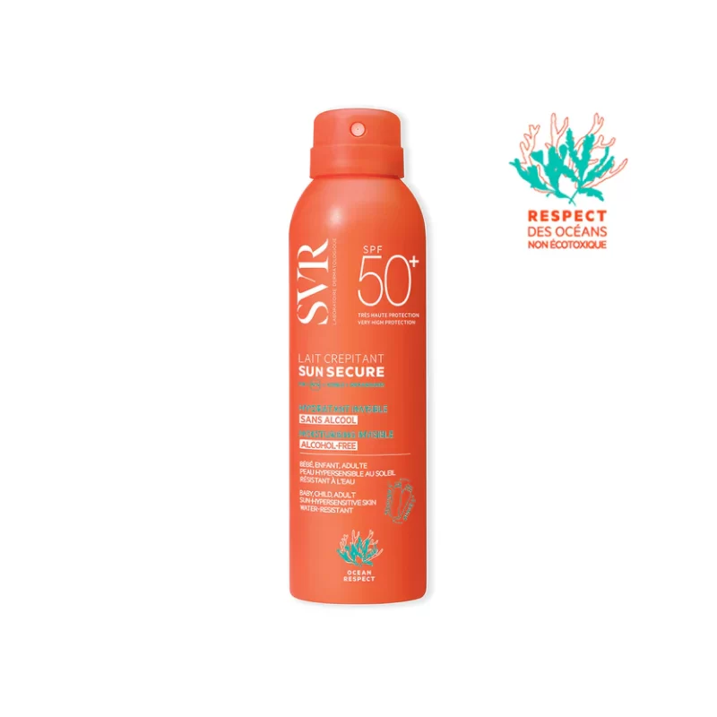 SVR SUN SECURE LAIT CREPITANT SPF 50+ 200 ML