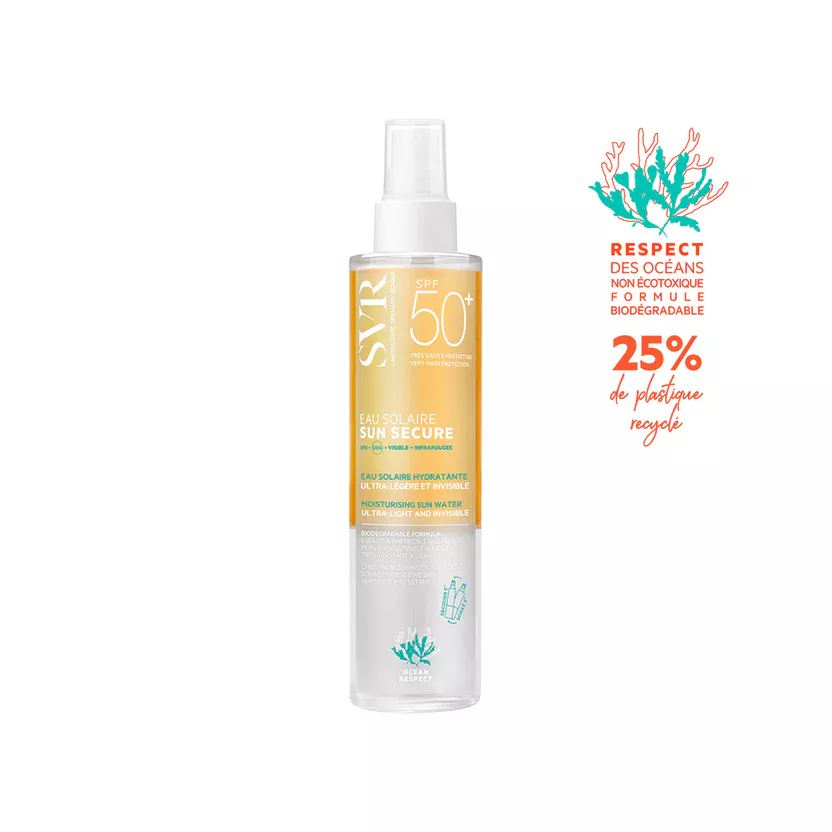 SVR SUN SECURE EAU SOLAIRE SPF 50+ 200 ML